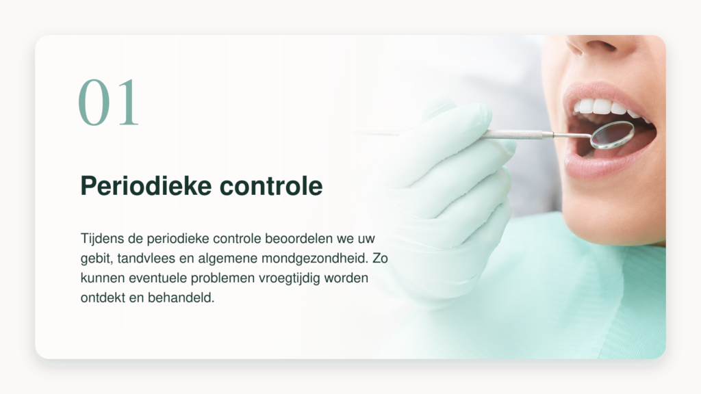 Periodieke tandartscontrole bij BestDent
