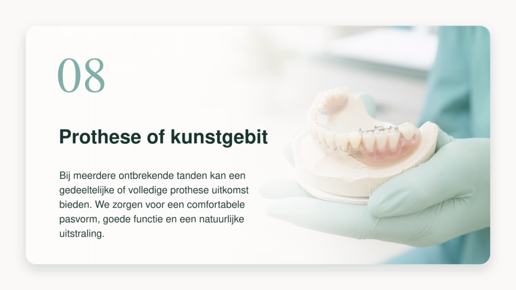 Gebitsprotheses bij BestDent